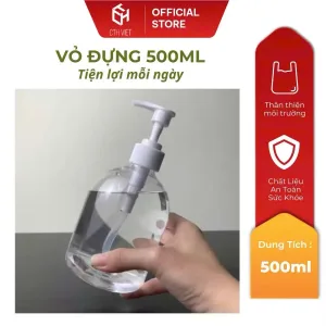 Alternative view of [ Vỏ Đựng ] Chai xịt kính 500ml vòi xịt đựng nước xịt kính
