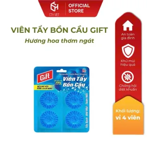 Alternative view of [1 Vỉ] Viên tẩy bồn cầu Gift hương hoa thơm ngát cực HOT (1 viên sử dụng 299 lần xả nước)