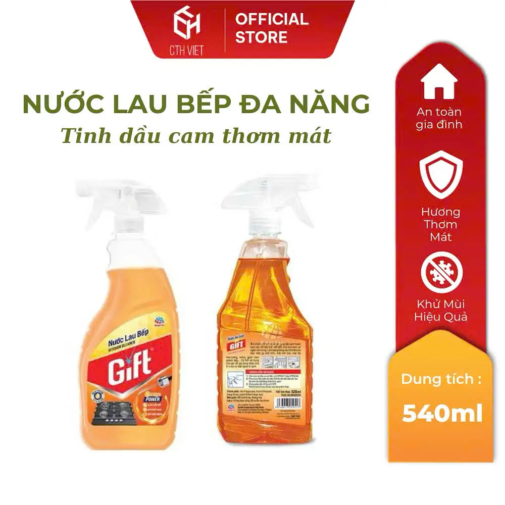 Nước lau bếp đa năng