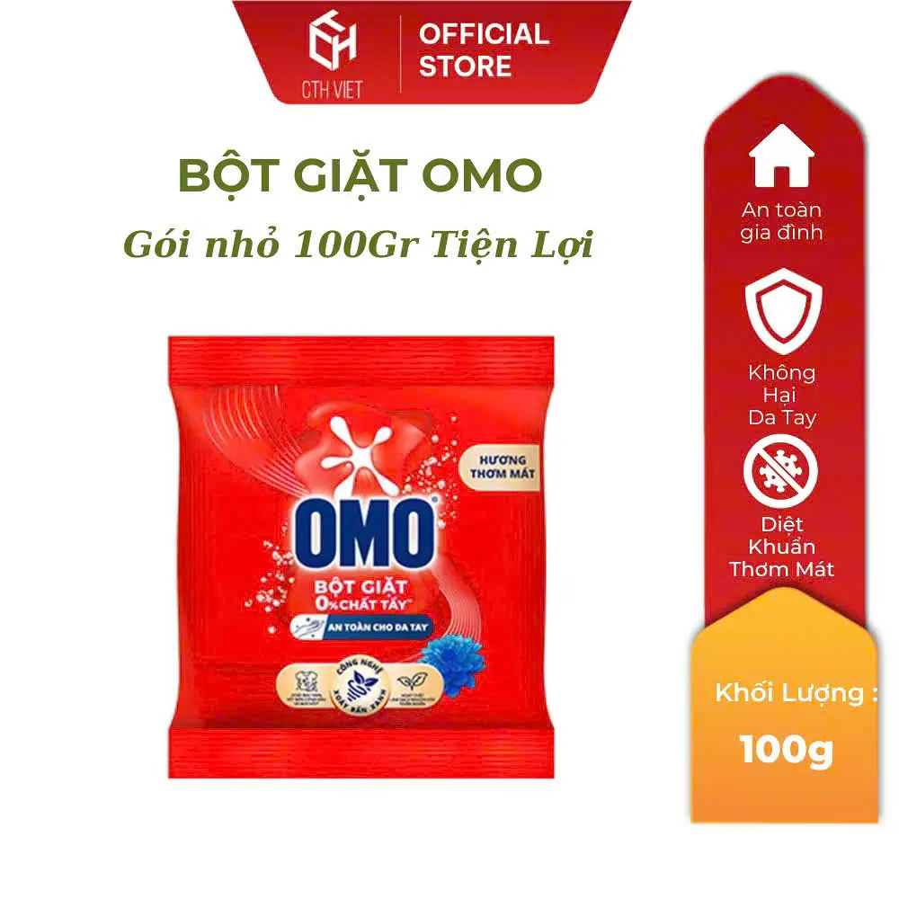 Bột giặt OMO 100gr
