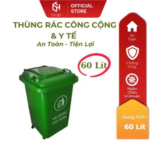 Alternative view of Thúng rác công cộng, y tế 240l