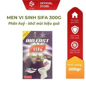 Alternative view of Men Vi Sinh Khử Mùi Hôi Hầm Cầu Sifa 300g