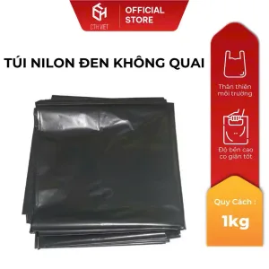 Alternative view of [1Kg] Túi Đen Loại Đẹp Từ CTH VIỆT Size Lớn 120l, 240l dùng cho Văn phòng, Bệnh Viện, Trường học, Nhà hàng