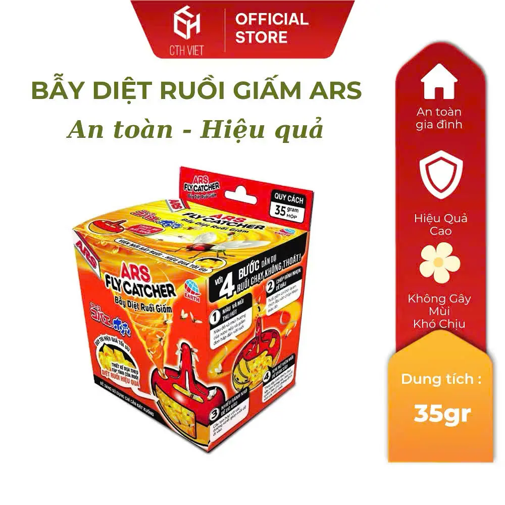 Bẫy Diệt Ruồi Giấm ARS Fly Catcher Nhập Khẩu Nhật Bản